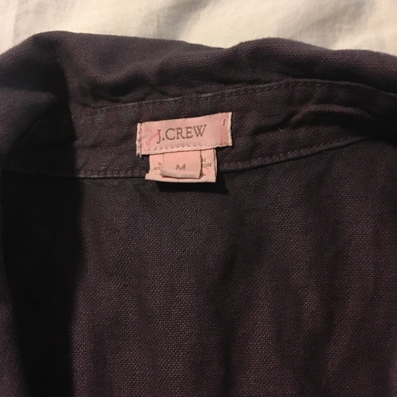 J. Crew Purple/Maroon Drawstring Vest - Picture 2 of 4